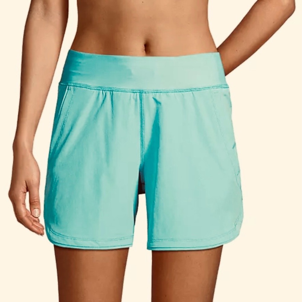 Lands End SunShade UPF 50 5" Swim/Board Shorts